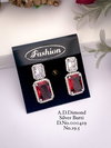 AD Diamond  Designer Party Wear Earrings 23 Wholesale Shop In Surat
